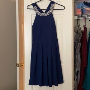 Navy Blue Dress